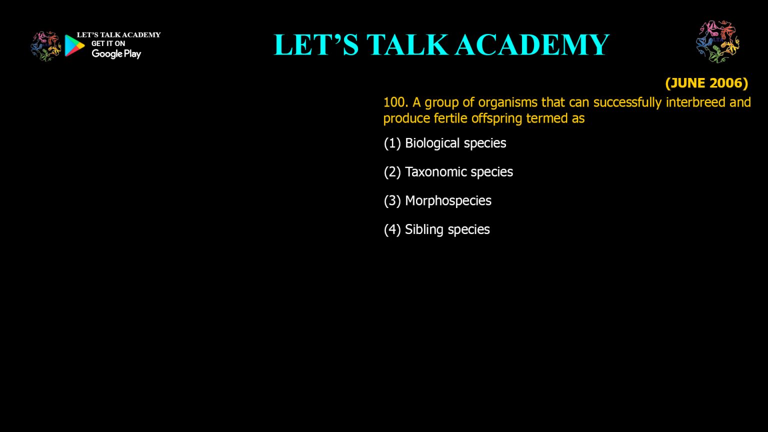 Biological Species: The True Definition of a Group That Can Interbreed ...