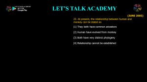 CSIR NET Life Science Previous Year Questions and Solution on Molecular Evolution