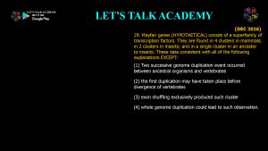 CSIR NET Life Science Previous Year Questions and Solution on Molecular Evolution