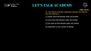 CSIR NET Life Science Previous Year Questions and Solution on Brain, Behavior and Evolution