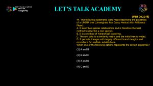 CSIR NET Life Science Previous Year Questions and Solution on Molecular Evolution