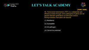 CSIR NET Life Science Previous Year Questions and Solution on The Mechanisms of Evolution