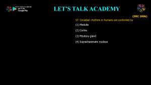 CSIR NET Life Science Previous Year Questions and Solution on Brain, Behavior and Evolution