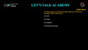 CSIR NET Life Science Previous Year Questions and Solution on Brain, Behavior and Evolution