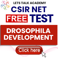 CSIR NET Life Science Free Test on Drosophila Development
