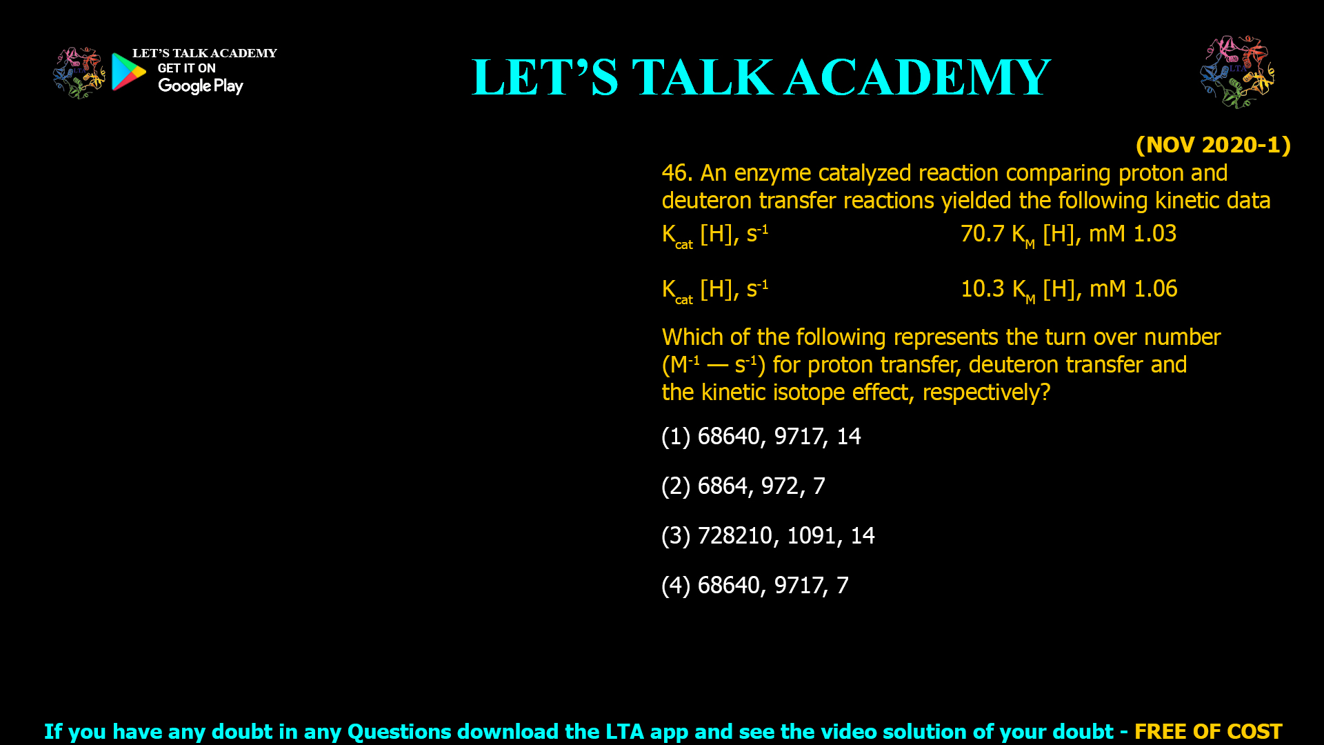 calculating-turnover-number-and-kinetic-isotope-effect-in-proton-and-deuteron-transfer-enzyme-reactions