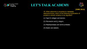 CSIR NET Life Science Previous Year Questions and Solution cell biology