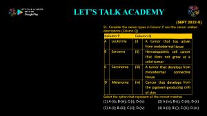 CSIR NET Life Science Previous Year Questions and Solution cell biology