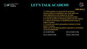 CSIR NET Life Science Previous Year Questions and Solution on Genomics and its Application
