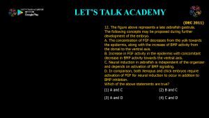 CSIR NET Life Science Previous Year Questions and Solution on Early Development in Animals