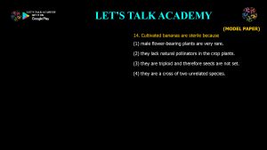 CSIR NET Life Science Previous Year Questions and Solution Breeding in Plants and Animals