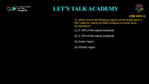 CSIR NET Life Science Previous Year Questions and Solution Breeding in Plants and Animals