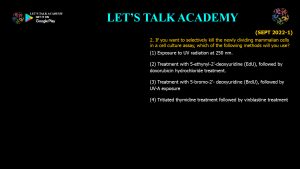CSIR NET Life Science Previous Year Questions and Solution on applied biology
