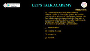 CSIR NET Life Science Previous Year Questions and Solution on CONCEPTS OF GENE