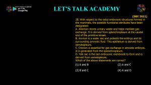 CSIR NET Life Science Previous Year Questions and Solution on Basic Concepts of Development