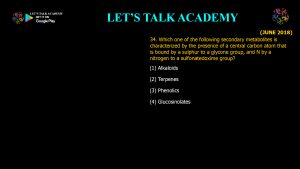 CSIR NET Life Science Previous Year Questions and Solution Plant Physiology