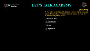 CSIR NET Life Science Previous Year Questions and Solution Plant Physiology