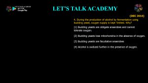 CSIR NET Life Science Previous Year Questions and Solution on Microbial Fermentation