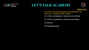 CSIR NET Life Science Previous Year Questions and Solution on applied biology