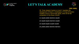 CSIR NET Life Science Previous Year Questions and Solution on Basic Concepts of Development