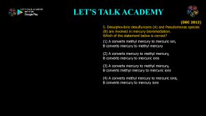 CSIR NET Life Science Previous Year Questions and Solution on Bioremediation and Phytoremediation