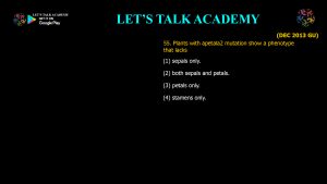 CSIR NET Life Science Previous Year Questions and Solution on Morphogenesis and Organogenesis in Plants