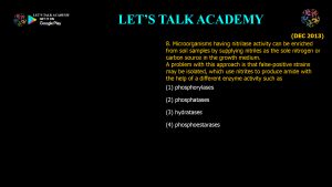 CSIR NET Life Science Previous Year Questions and Solution on Bioremediation and Phytoremediation