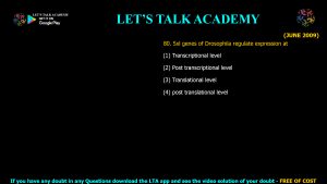 CSIR NET Life Science Previous Year Questions and Solution on Morphogenesis and Organogenesis in Animals