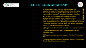 CSIR NET Life Science Previous Year Questions and Solution on RECOMBINATION