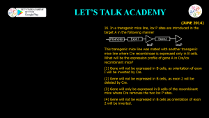 CSIR NET Life Science Previous Year Questions and Solution on RECOMBINATION
