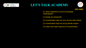 CSIR NET Life Science Previous Year Questions and Solution on GENE MAPPING METHODS