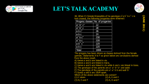 CSIR NET Life Science Previous Year Questions and Solution on GENE MAPPING METHODS