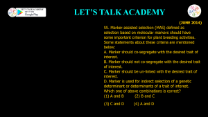 CSIR NET Life Science Previous Year Questions and Solution on GENE MAPPING METHODS
