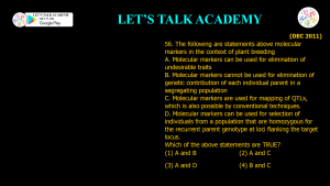 CSIR NET Life Science Previous Year Questions and Solution on GENE MAPPING METHODS