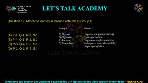 IIT JAM Biotechnology Previous Year Question Paper 2017 Video Solution