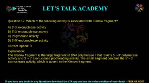 IIT JAM Biotechnology Previous Year Question Paper 2022 Video Solution