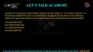 IIT JAM Biotechnology Previous Year Paper 2015 Video Solution
