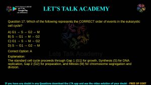 IIT JAM Biotechnology Previous Year Question Paper 2025