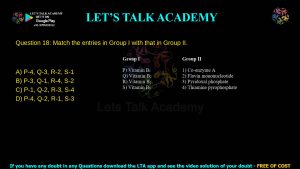 IIT JAM Biotechnology Previous Year Question Paper 2018