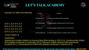 IIT JAM Biotechnology Previous Year Question Paper 2022 Video Solution