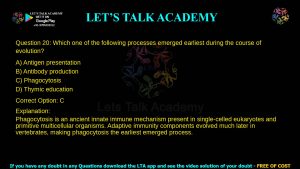 IIT JAM Biotechnology Previous Year Question Paper 2021