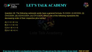 IIT JAM Biotechnology Previous Year Question Paper 2020 –Video Solution