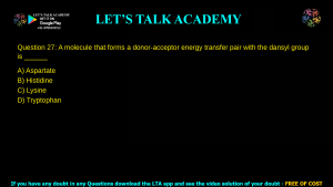 GATE Life Science 2021 Previous Year Papers with Solutions