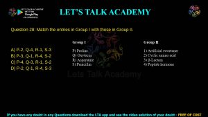 IIT JAM Biotechnology Previous Year Question Paper 2018