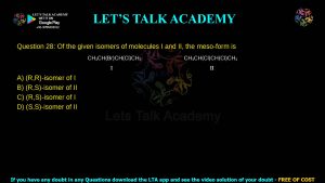 IIT JAM Biotechnology Previous Year Paper PYQ 2016 Video Solution