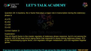 IIT JAM Biotechnology Previous Year Question Paper 2022 Video Solution
