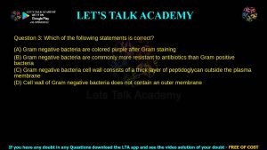 IIT JAM Biotechnology Previous Year Question Paper 2017 Video Solution