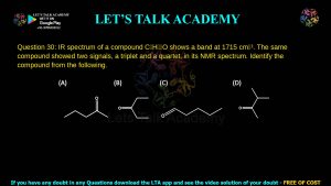 IIT JAM Biotechnology Previous Year Question Paper 2020 –Video Solution
