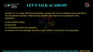 IIT JAM Biotechnology Previous Year Paper 2015 Video Solution