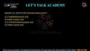 IIT JAM Biotechnology Previous Year Question Paper 2020 –Video Solution